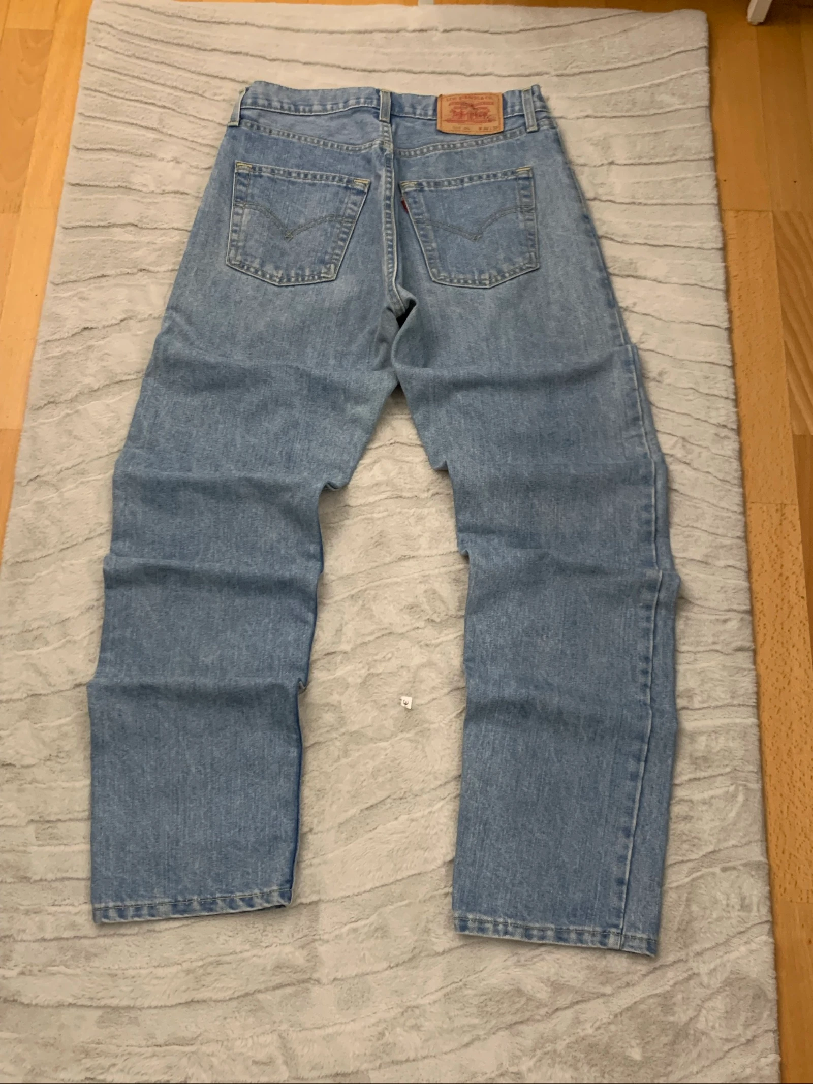 Levi’s Heren Lichtblauwe Rechte Been Jeans W32 L32 Denim Klassiek – photo 10